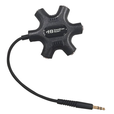HamiltonBuhl 5-Position Portable Starfish Jackbox for bulk school headphones and educational environments.